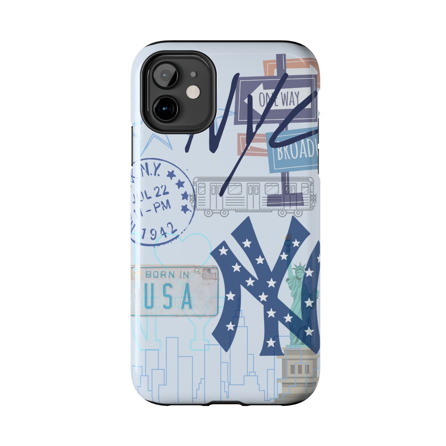 Blue York Tough Case
