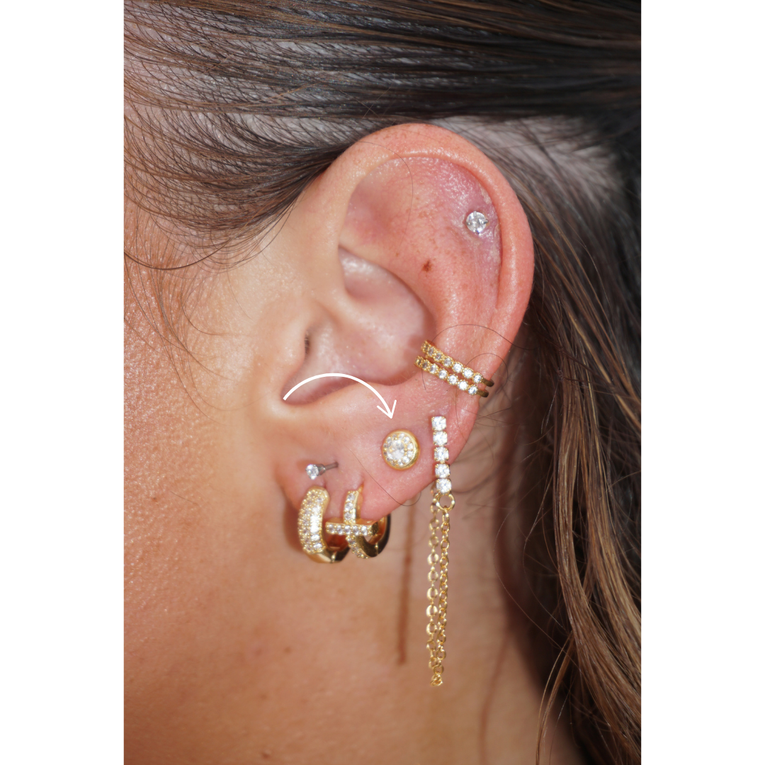 CZ Stud Earrings