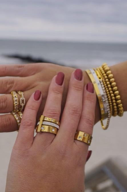 Gold Ring Stack