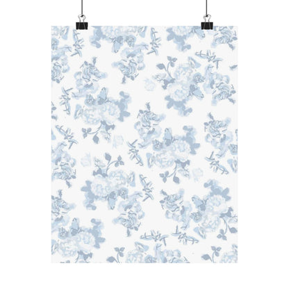 Elegant Floral Matte Poster