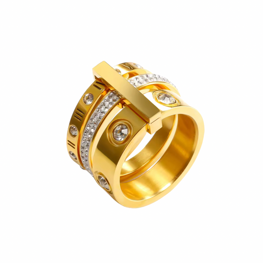 Gold Ring Stack