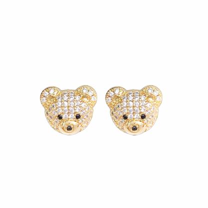 Teddy Stud Earrings